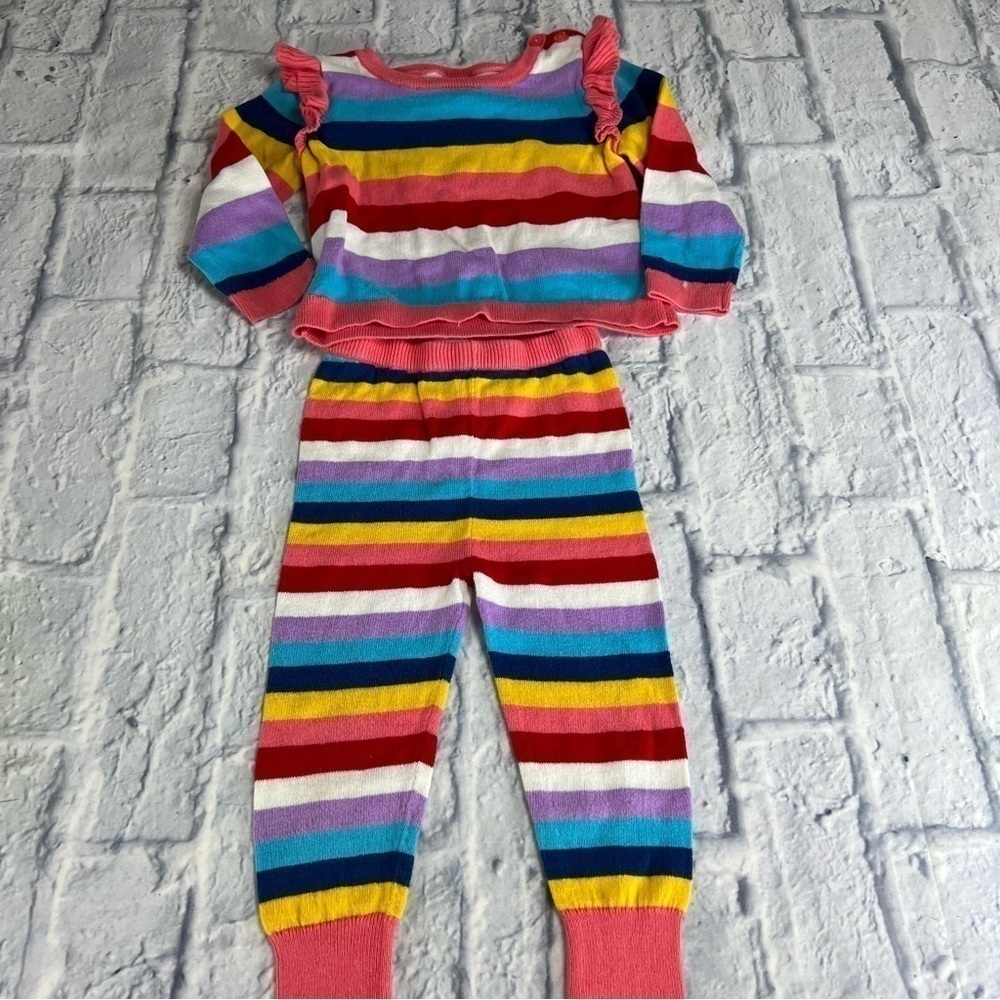 Gap top and bottom matching set size 12 to 18 months